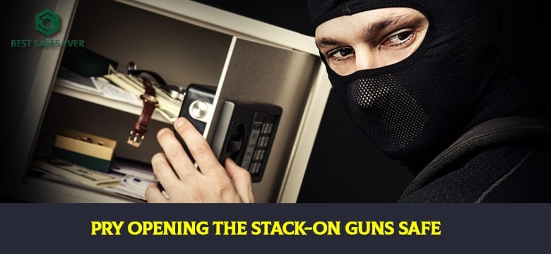 Pry Opening The Stack-on Guns Safe