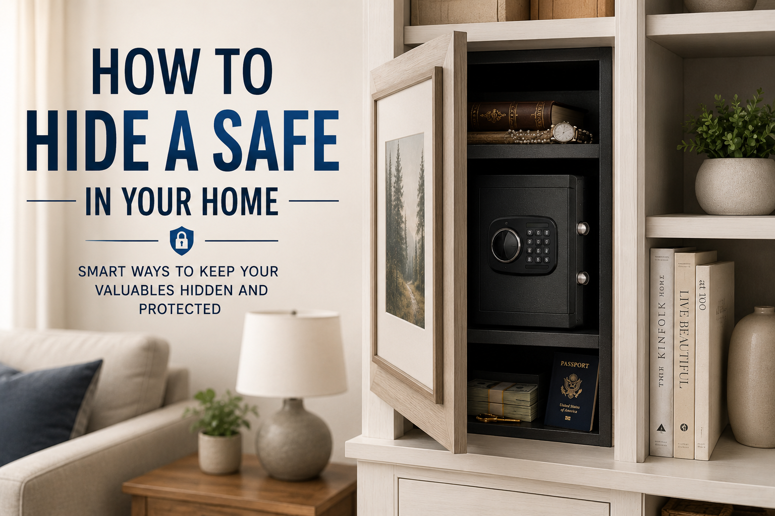 How to Hide a Safe in Your Home