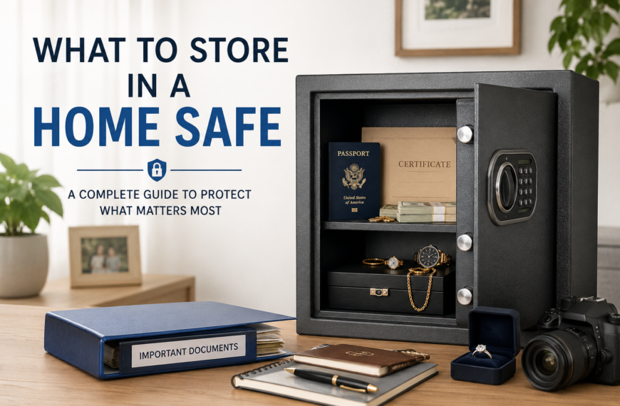 What to Store in a Home Safe