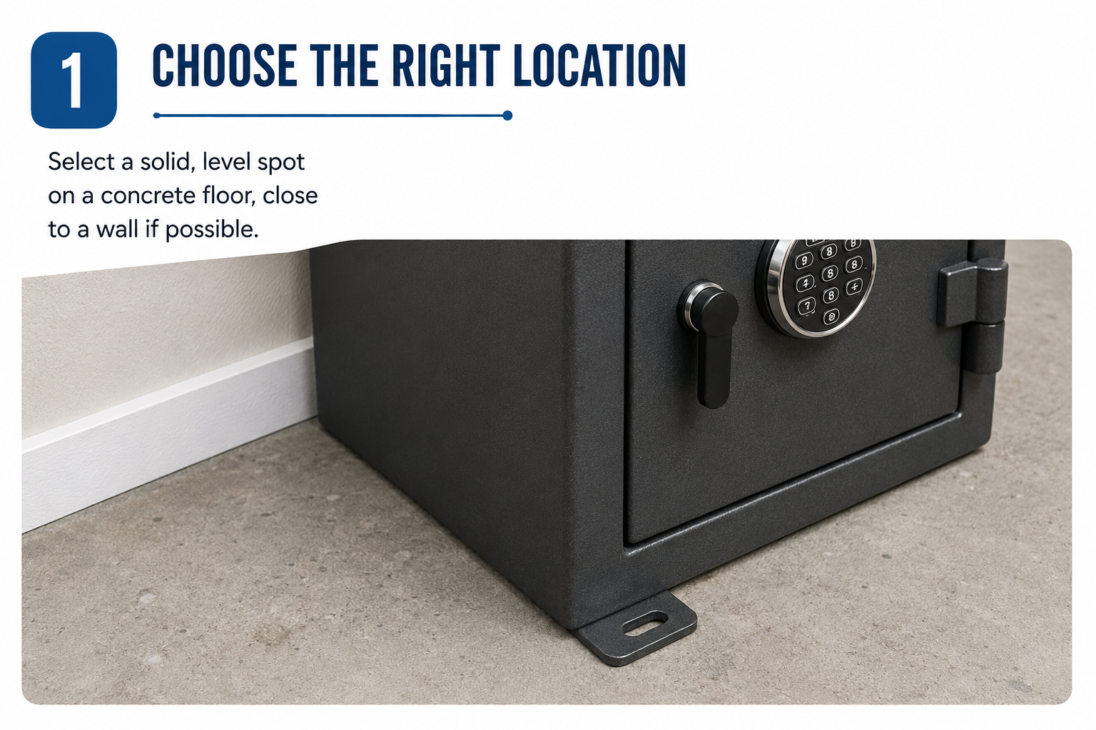 How to Bolt a Safe to the Floor